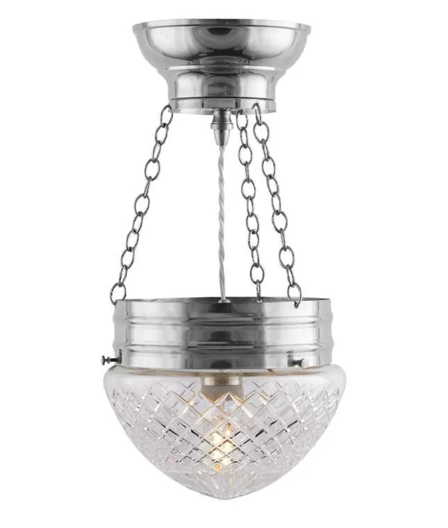 Ampel - Heidenstam 200 nickel, klarglas