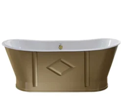Badkar - Chateau beige gjutjärn 170 cm