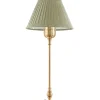 Bordslampa - Ankarcrona 50 cm mässing, olivgrön skärm