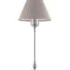 Bordslampa - Ankarcrona 50 cm nickel, beige skärm