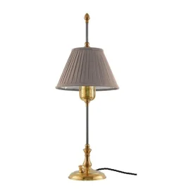 Bordslampa - Kellgren mässing, beige skärm