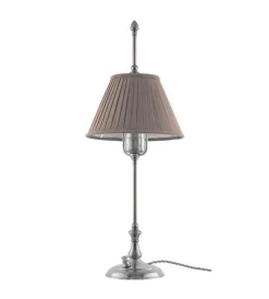 Bordslampa - Kellgren nickel, beige skärm
