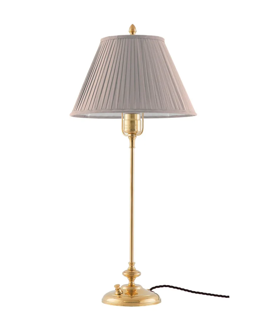 Bordslampa - Moberg 65 cm mässing, beige skärm