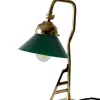 Bordslampa mässing - Modell 1900 med grön skärm