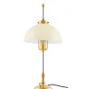 Bordslampa - Swedenborg mässing, benvit skärm
