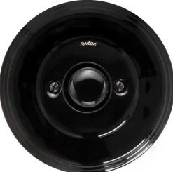 Dimmer LED 4-100W universal svart porslin - Fontini infällt