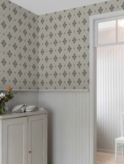 Duro Tapet - Astrid - Beige/Svart