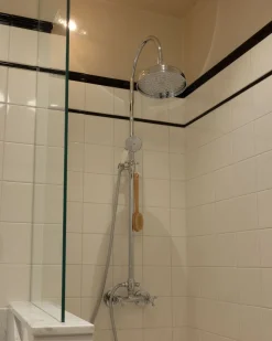 Duschset - Kensington retro gammaldags blandare, krom