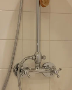 Duschset - Kensington retro gammaldags blandare, krom