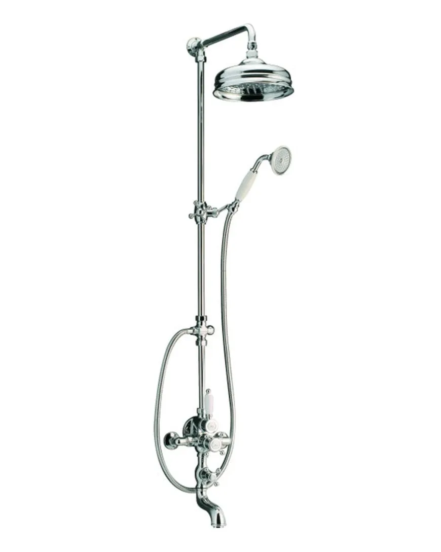 Duschset - Victorian, karpip, taksil & termostat