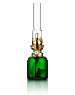 Fotogenlampa - Koholmen, grön