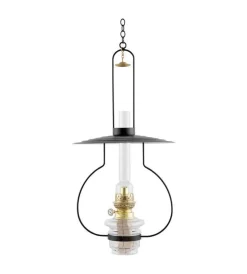 Fotogenlampa - Lyckeby svart/mässing, tak