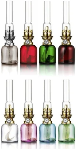Fotogenlampa - Skeppsholmen, rökfärgad