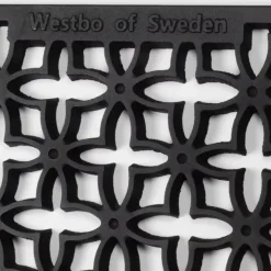 Fotskrapa - Dörrmatta gjutjärn rektangulär
