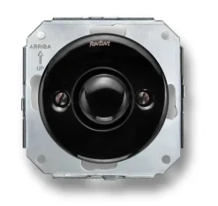 Insats dimmer universal LED 4-100W svart porslin - Fontini infällt