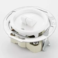 Insats dubbel vippströmbrytare duroplast - THPG infällt