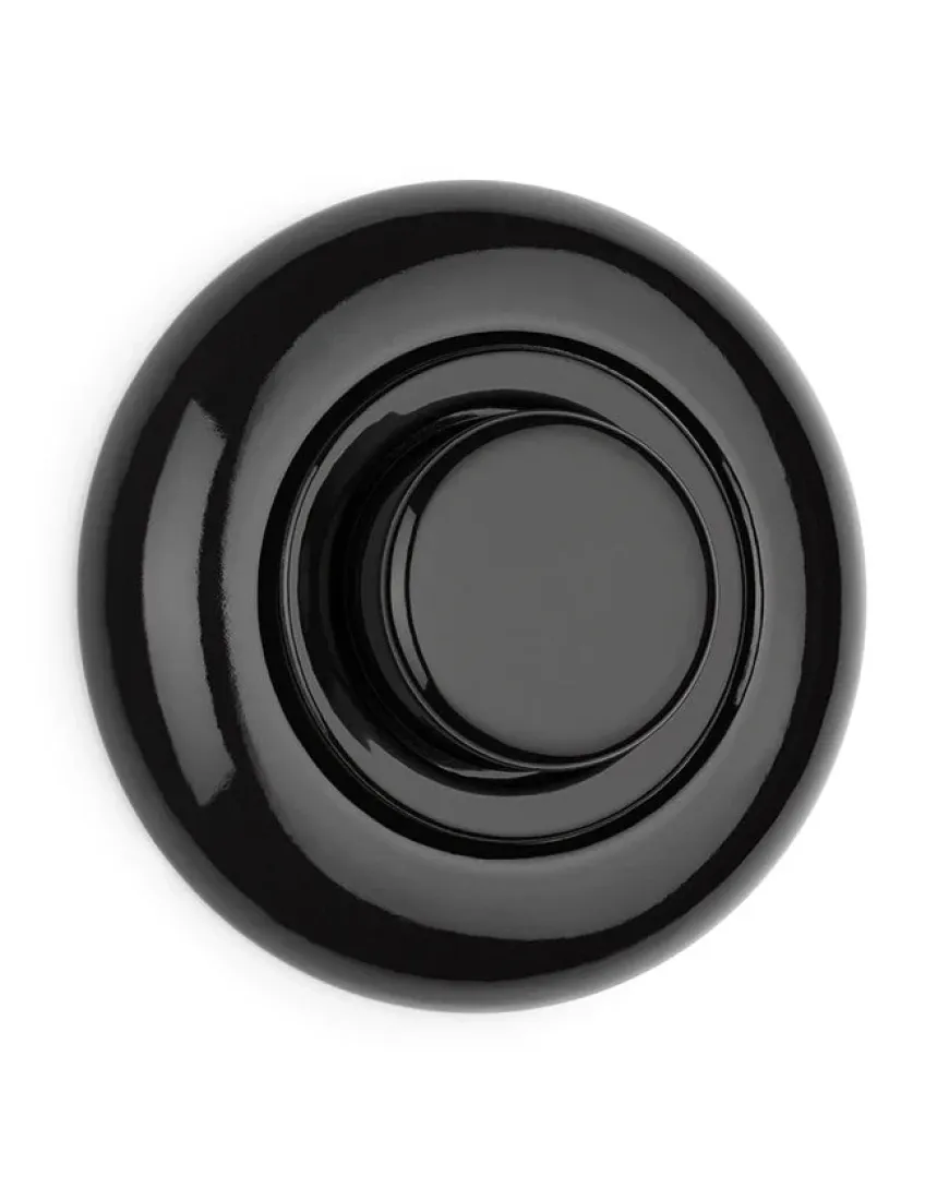 Insats LED-dimmer svart porslin - THPG infällt