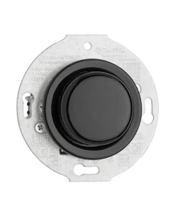 Insats LED-dimmer svart porslin - THPG infällt