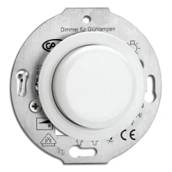 Insats universaldimmer PRO LED vitt porslin - THPG infällt
