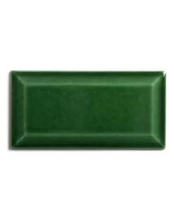 Kakel Victoria - Fasad kant 7,5 x 15 cm buteljgrön