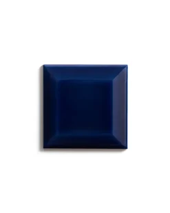 Kakel Victoria - Fasad kant 7,5 x 7,5 cm ultramarinblå