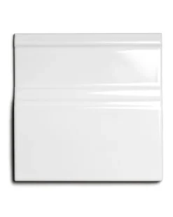 Kakel Victoria - Golvsockel list 15 x 15 cm vit, blank