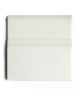 Kakel Victoria - Golvsockel list 15 x 15 cm elfenbensvit, blank