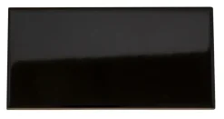 Kakel Victoria - 7,5 x 15 cm svart, blank