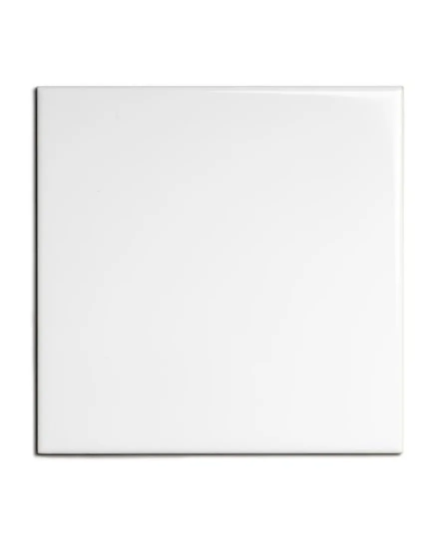 Kakel Victoria - 15 x 15 cm vit, blank