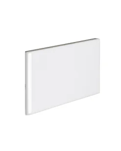 Kakel Victoria - 7,5 x 15 cm vit bullnose kortsida