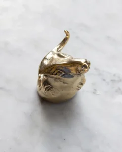 Kapsylöppnare mässing - Tjurskalle