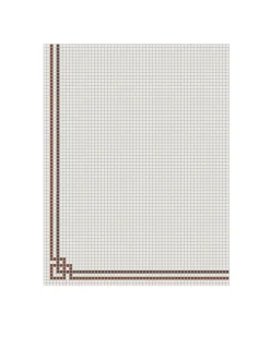 Klinkerfris hörn - Mosaik Mayfair Röd