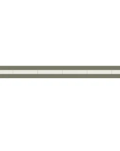 Klinkerfris - 75 mm Australian green/vit