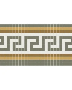 Klinkerfris - Mosaik Regent Grön