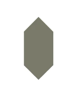 Klinker - Hexagondiamant 7 x 15 cm Australian green