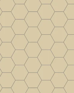 Klinker - Hexagon 10 x 10 cm elfenben