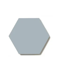 Klinker - Hexagon 10 x 10 cm gråblå