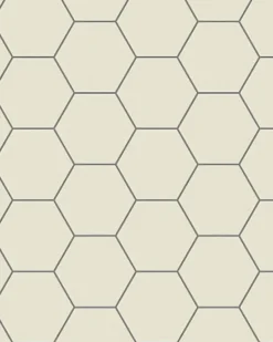 Klinker - Hexagon 15 x 15 cm gulvit