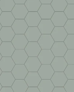 Klinker - Hexagon 10 x 10 cm ljusgrön