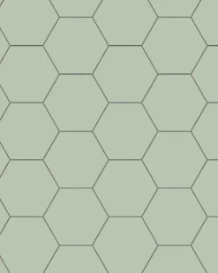 Klinker - Hexagon 15 x 15 cm pistasch