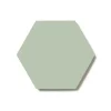 Klinker - Hexagon 10 x 10 cm pistasch