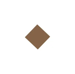 Klinker - Kvadrat 3,5 x 3,5 cm havana