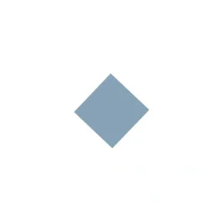 Klinker - Kvadrat 3,5 x 3,5 cm ljusblå