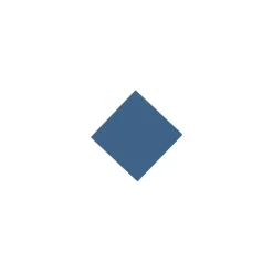 Klinker - Kvadrat 3,5 x 3,5 cm mörkblå