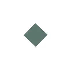 Klinker - Kvadrat 3,5 x 3,5 cm mörkgrön