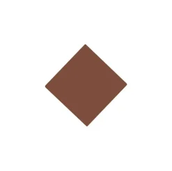 Klinker - Kvadrat 5 x 5 cm röd