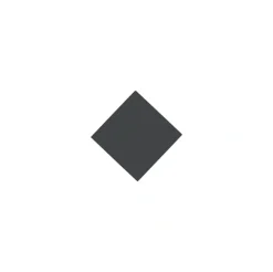 Klinker - Kvadrat 3,5 x 3,5 cm svart