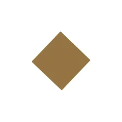 Klinker - Kvadrat 5 x 5 cm toffee