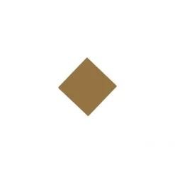 Klinker - Kvadrat 3,5 x 3,5 cm toffee