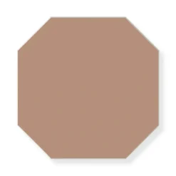 Klinker - Oktagon 15 x 15 cm gammelrosa